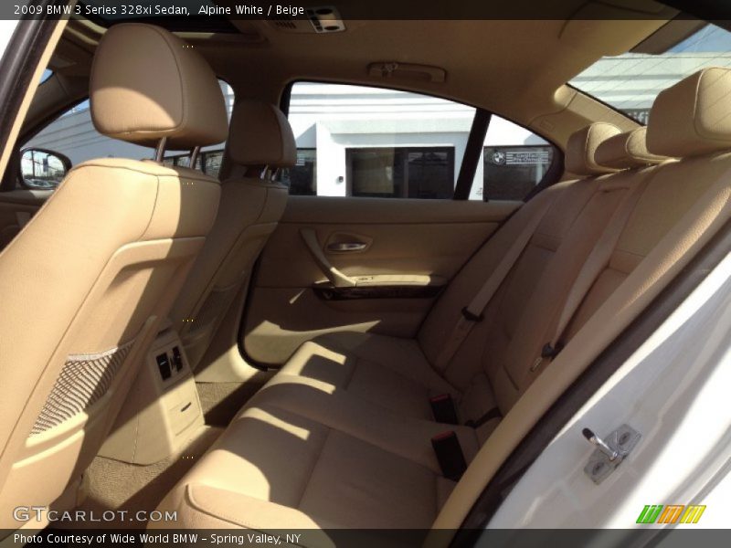 Alpine White / Beige 2009 BMW 3 Series 328xi Sedan