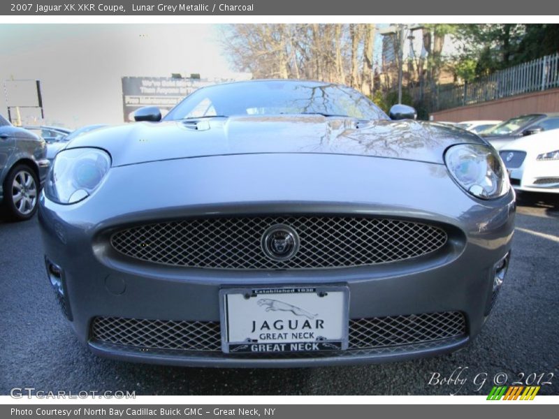 Lunar Grey Metallic / Charcoal 2007 Jaguar XK XKR Coupe