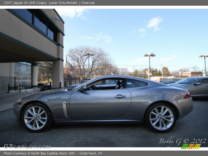 Lunar Grey Metallic / Charcoal 2007 Jaguar XK XKR Coupe