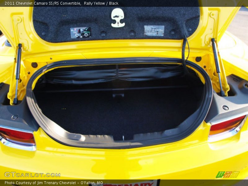 Rally Yellow / Black 2011 Chevrolet Camaro SS/RS Convertible