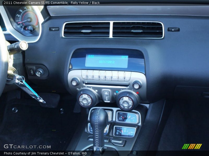 Rally Yellow / Black 2011 Chevrolet Camaro SS/RS Convertible