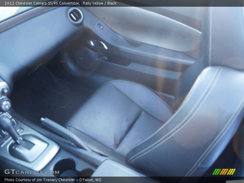Rally Yellow / Black 2011 Chevrolet Camaro SS/RS Convertible