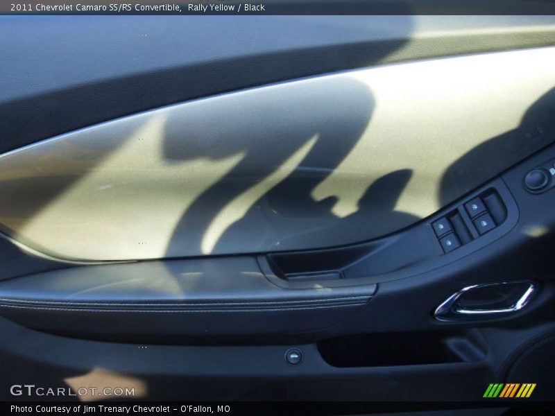 Rally Yellow / Black 2011 Chevrolet Camaro SS/RS Convertible