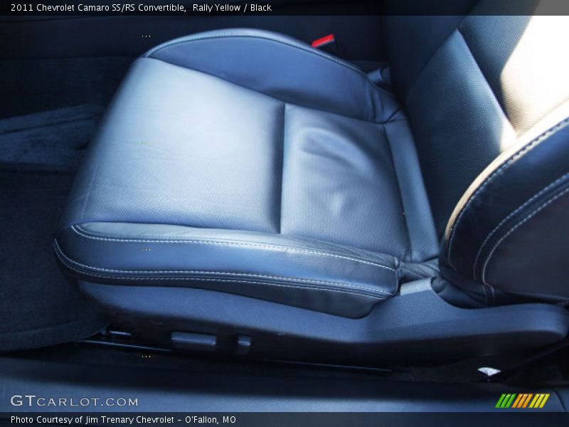 Rally Yellow / Black 2011 Chevrolet Camaro SS/RS Convertible