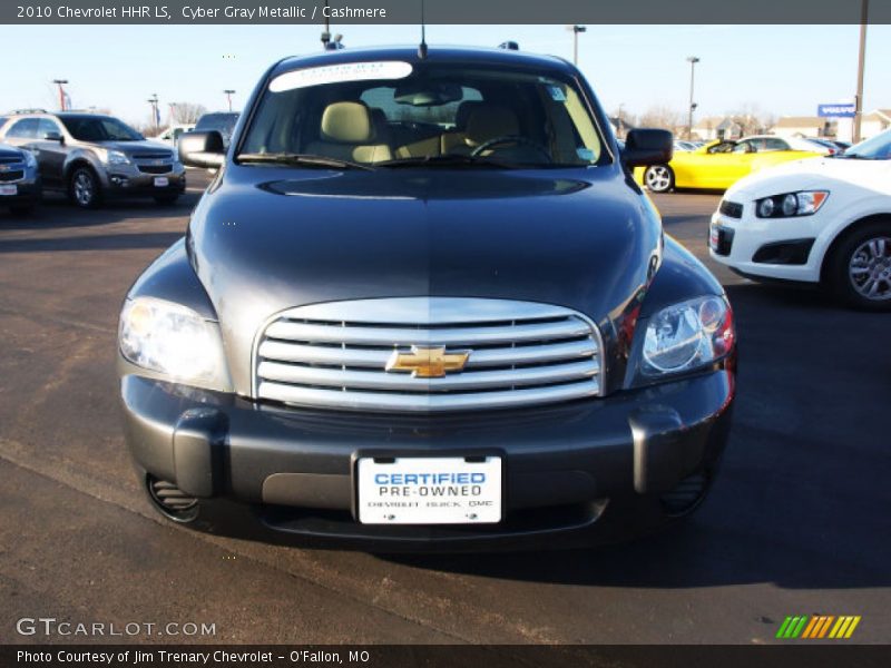 Cyber Gray Metallic / Cashmere 2010 Chevrolet HHR LS