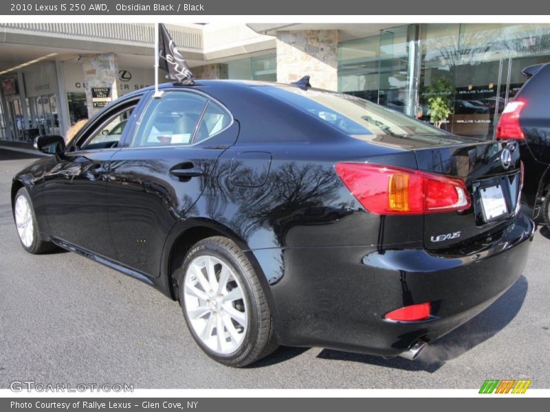 Obsidian Black / Black 2010 Lexus IS 250 AWD