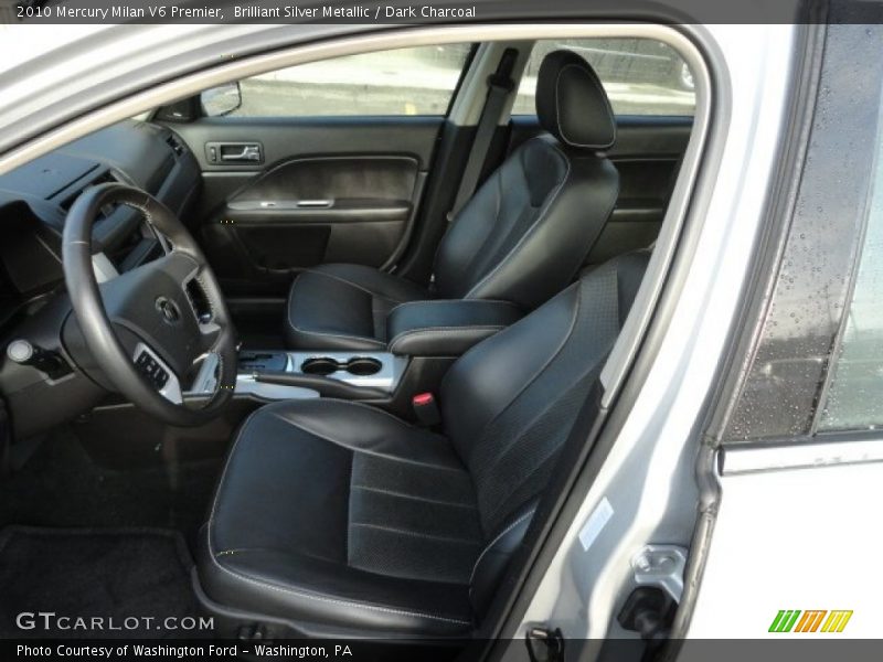 Brilliant Silver Metallic / Dark Charcoal 2010 Mercury Milan V6 Premier