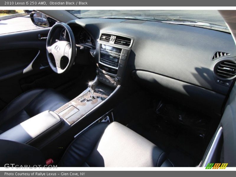 Obsidian Black / Black 2010 Lexus IS 250 AWD