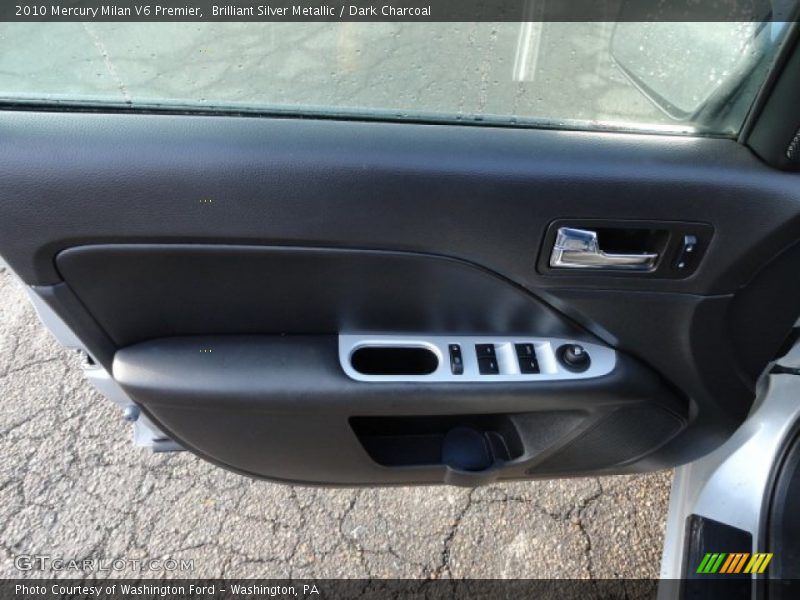 Brilliant Silver Metallic / Dark Charcoal 2010 Mercury Milan V6 Premier