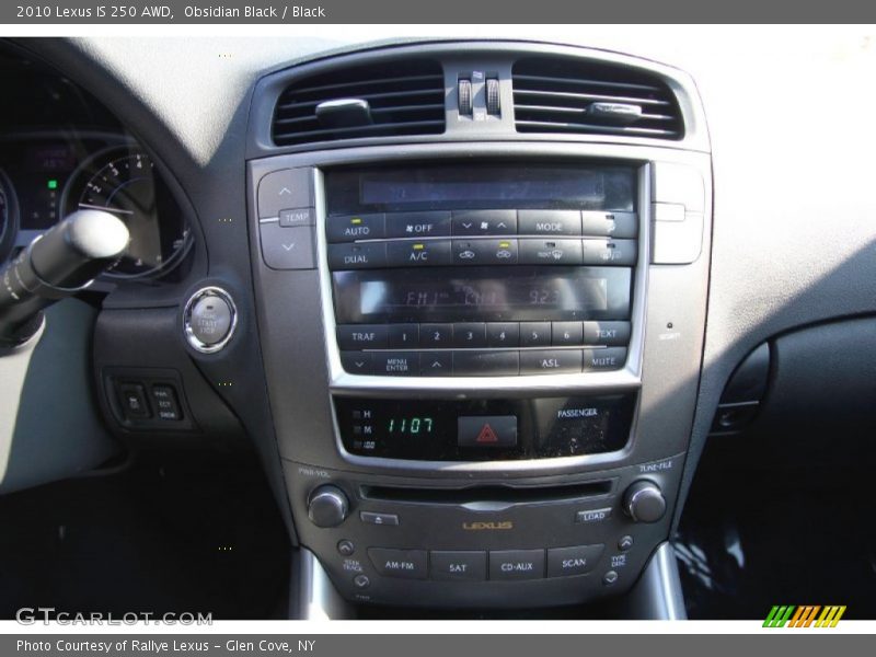Obsidian Black / Black 2010 Lexus IS 250 AWD