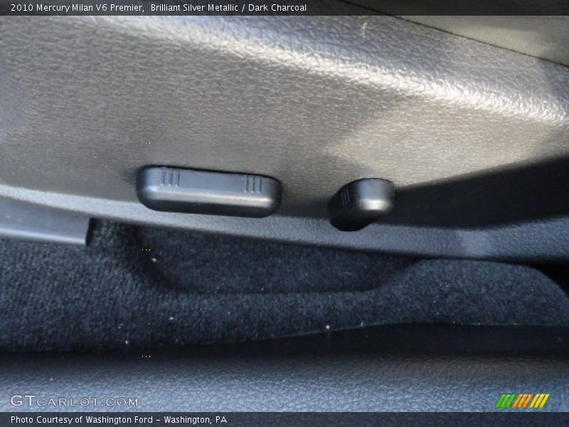 Brilliant Silver Metallic / Dark Charcoal 2010 Mercury Milan V6 Premier