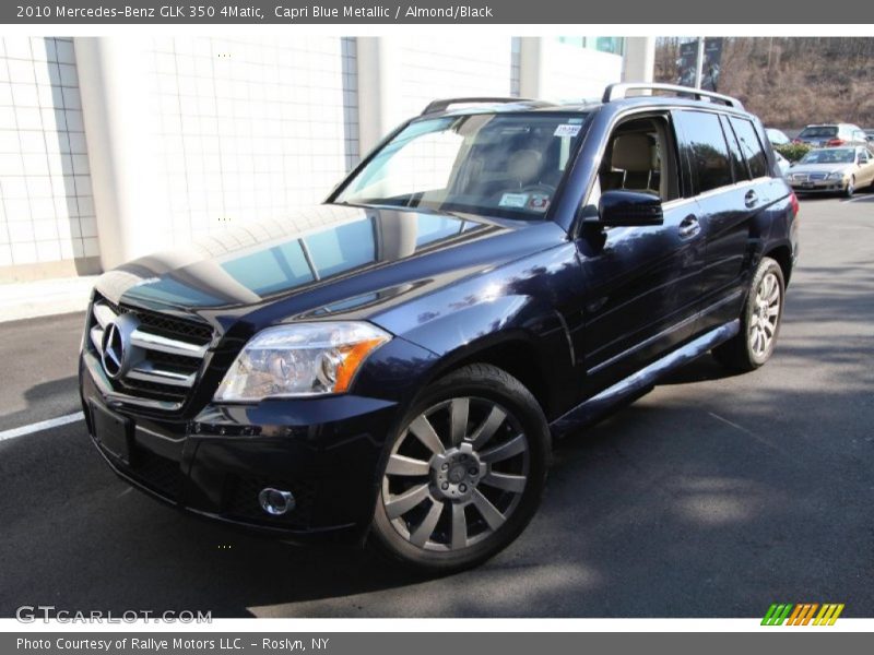 Capri Blue Metallic / Almond/Black 2010 Mercedes-Benz GLK 350 4Matic