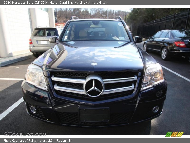 Capri Blue Metallic / Almond/Black 2010 Mercedes-Benz GLK 350 4Matic