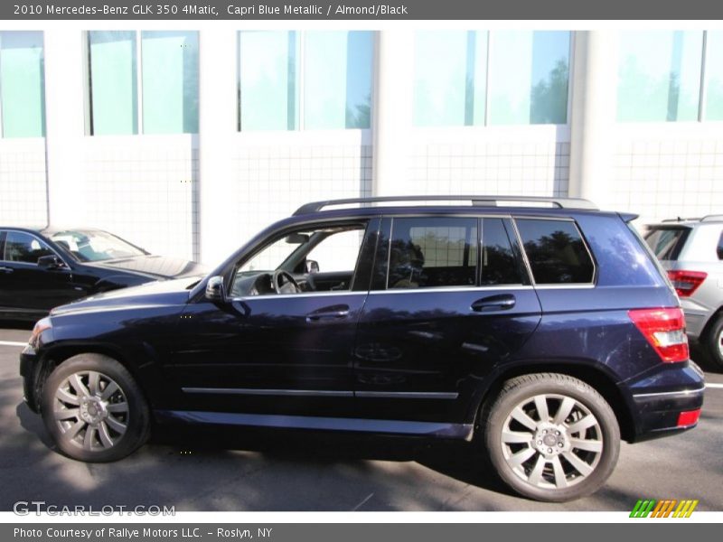 Capri Blue Metallic / Almond/Black 2010 Mercedes-Benz GLK 350 4Matic