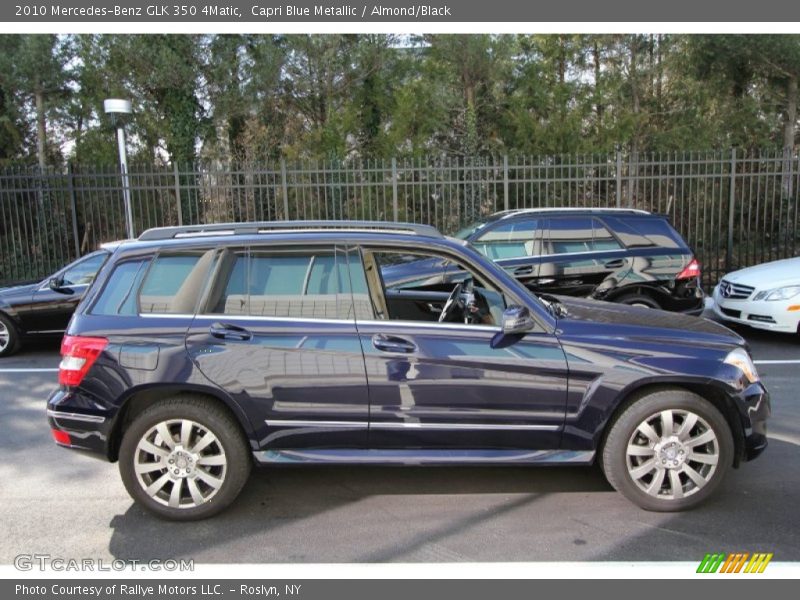 Capri Blue Metallic / Almond/Black 2010 Mercedes-Benz GLK 350 4Matic
