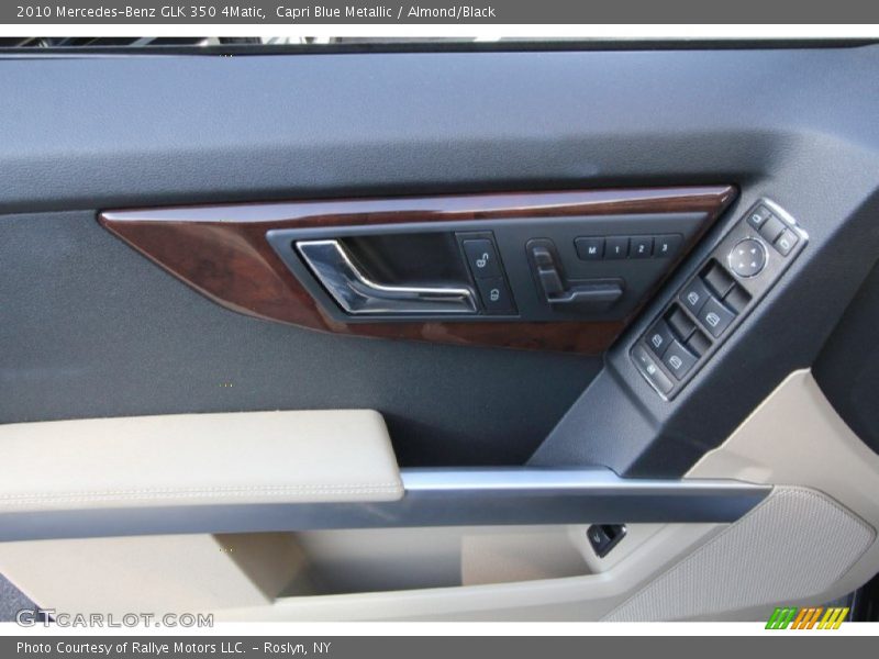 Capri Blue Metallic / Almond/Black 2010 Mercedes-Benz GLK 350 4Matic