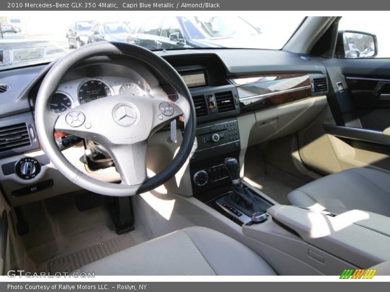 Capri Blue Metallic / Almond/Black 2010 Mercedes-Benz GLK 350 4Matic