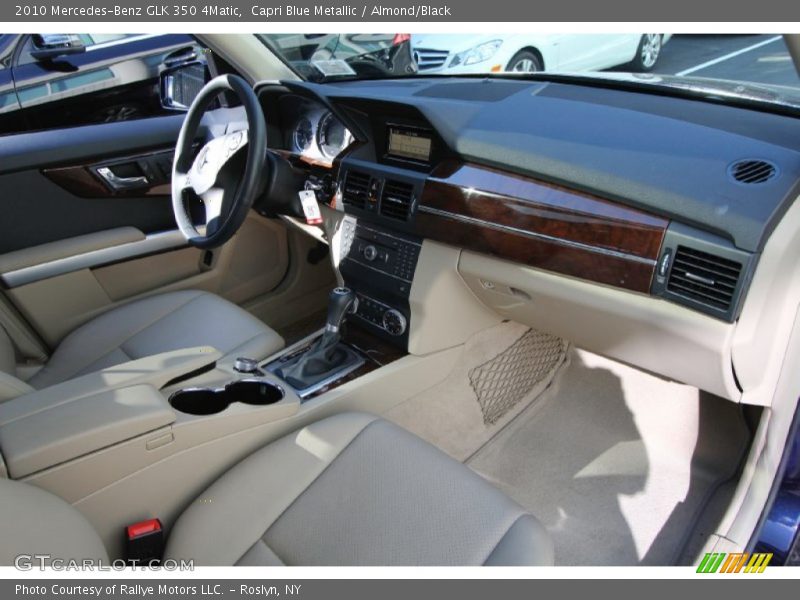 Capri Blue Metallic / Almond/Black 2010 Mercedes-Benz GLK 350 4Matic