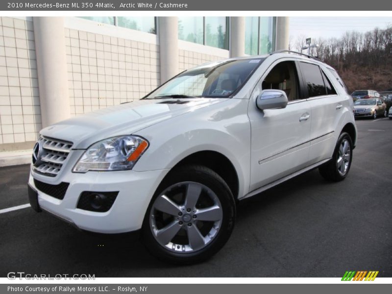 Arctic White / Cashmere 2010 Mercedes-Benz ML 350 4Matic