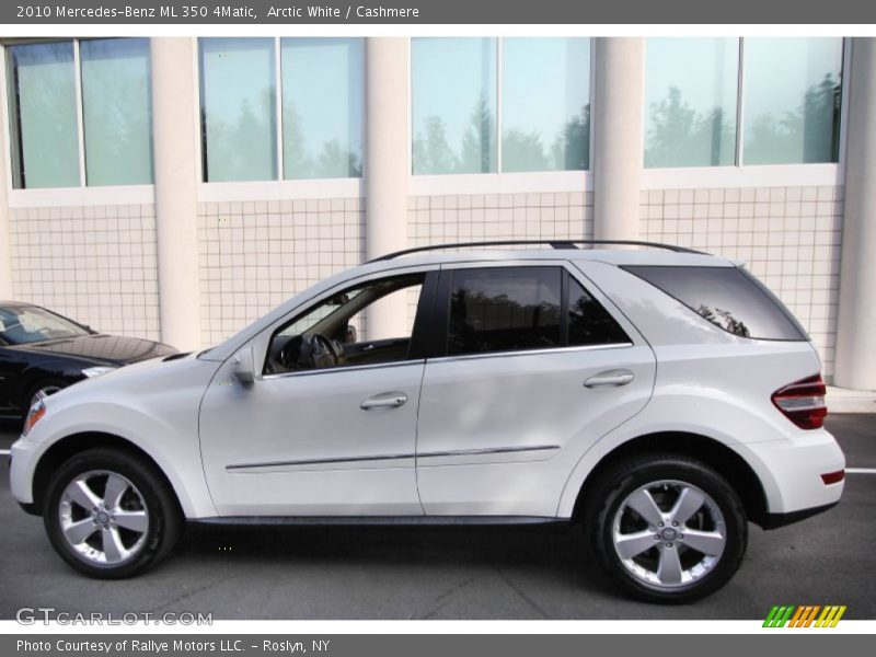Arctic White / Cashmere 2010 Mercedes-Benz ML 350 4Matic