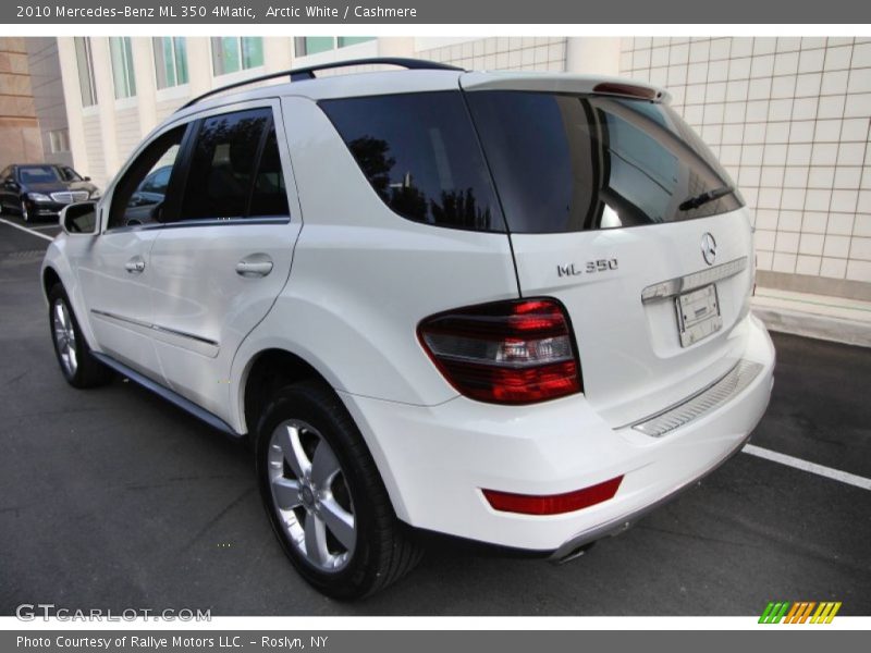 Arctic White / Cashmere 2010 Mercedes-Benz ML 350 4Matic