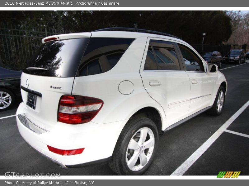Arctic White / Cashmere 2010 Mercedes-Benz ML 350 4Matic