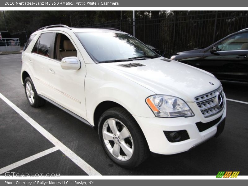 Arctic White / Cashmere 2010 Mercedes-Benz ML 350 4Matic