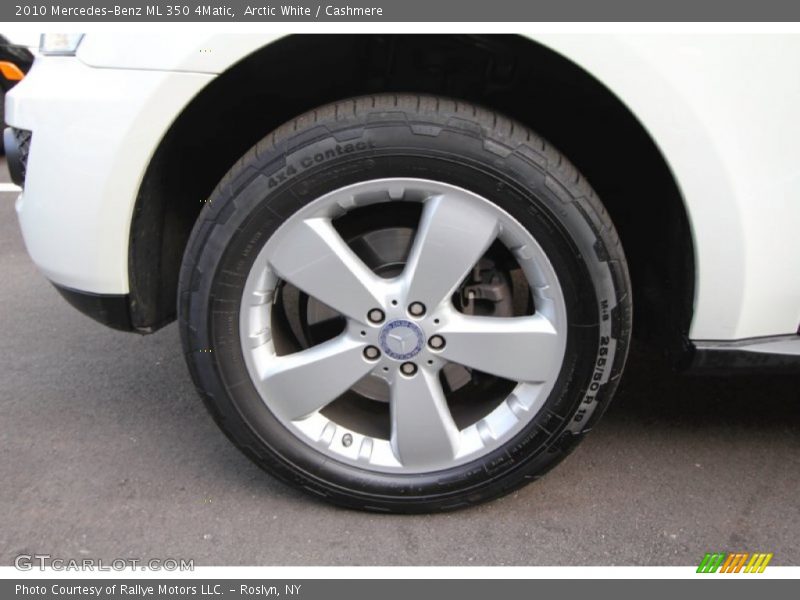 Arctic White / Cashmere 2010 Mercedes-Benz ML 350 4Matic