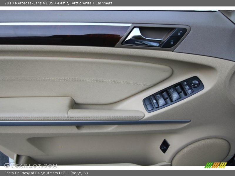 Arctic White / Cashmere 2010 Mercedes-Benz ML 350 4Matic