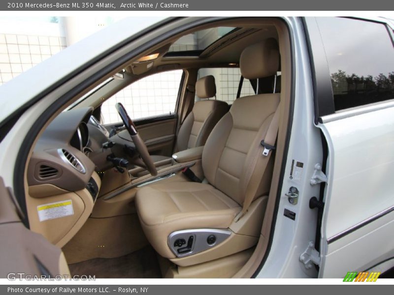 Arctic White / Cashmere 2010 Mercedes-Benz ML 350 4Matic