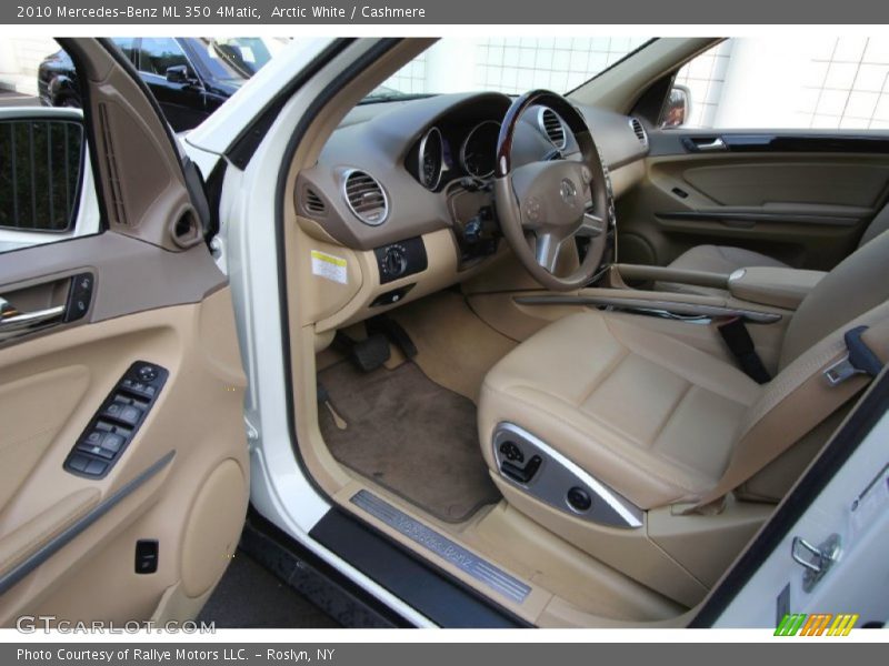 Arctic White / Cashmere 2010 Mercedes-Benz ML 350 4Matic
