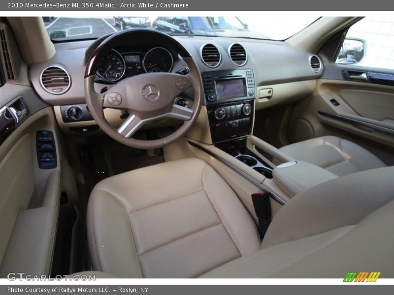 Arctic White / Cashmere 2010 Mercedes-Benz ML 350 4Matic