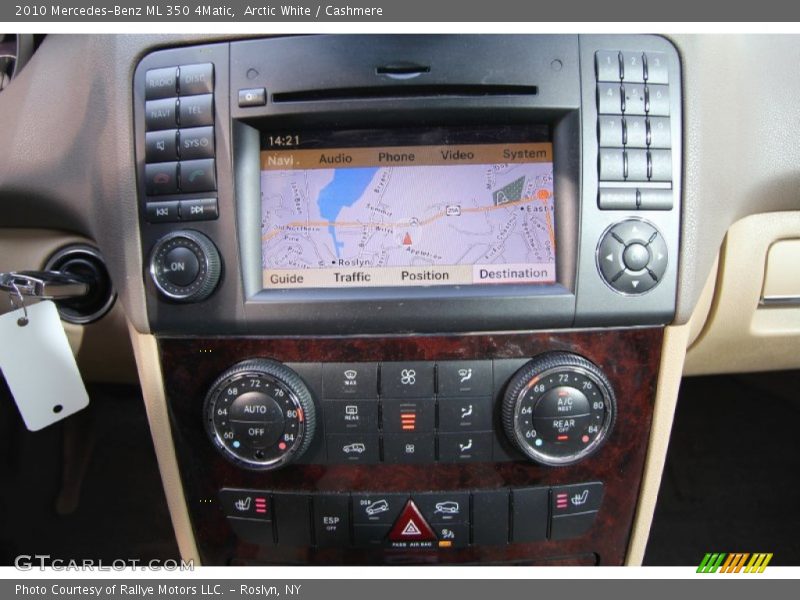 Arctic White / Cashmere 2010 Mercedes-Benz ML 350 4Matic