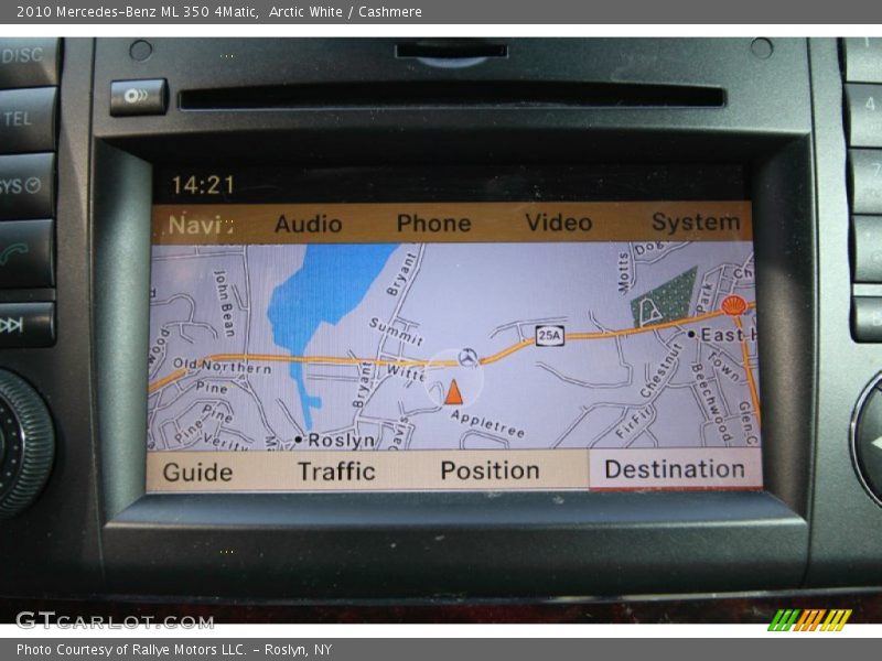 Arctic White / Cashmere 2010 Mercedes-Benz ML 350 4Matic