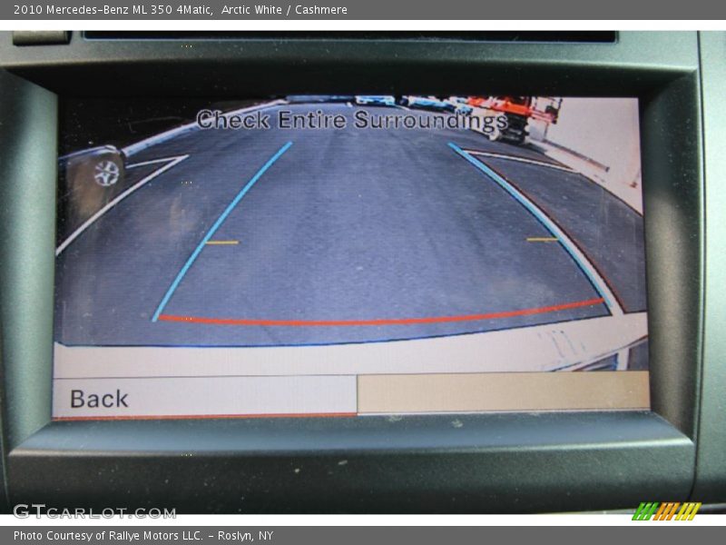 Arctic White / Cashmere 2010 Mercedes-Benz ML 350 4Matic
