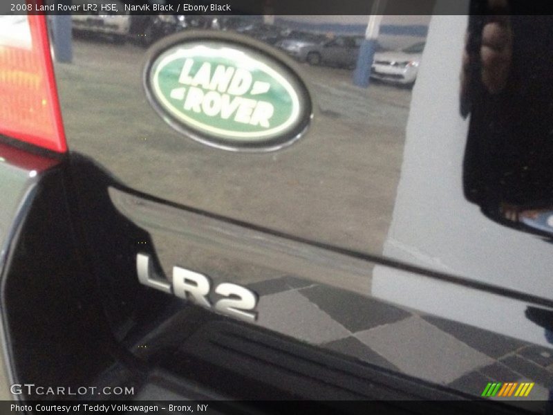 Narvik Black / Ebony Black 2008 Land Rover LR2 HSE