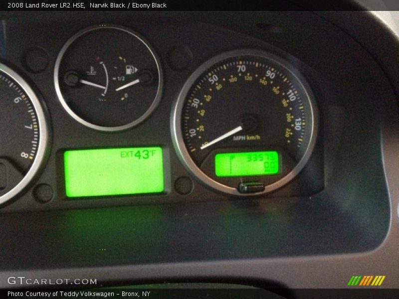 Narvik Black / Ebony Black 2008 Land Rover LR2 HSE