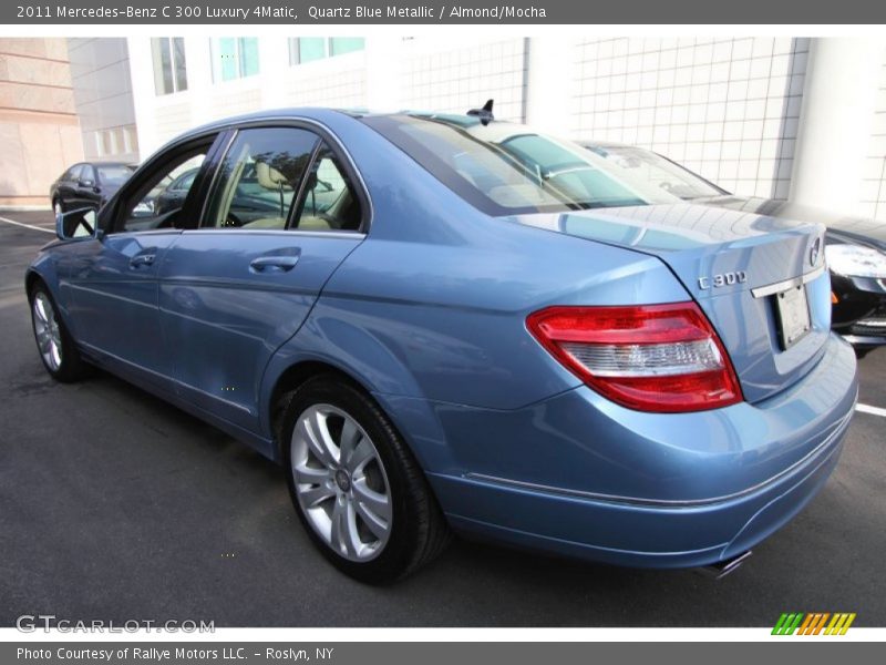 Quartz Blue Metallic / Almond/Mocha 2011 Mercedes-Benz C 300 Luxury 4Matic