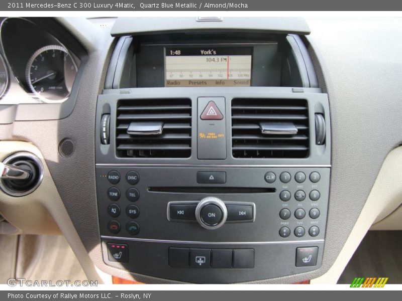 Controls of 2011 C 300 Luxury 4Matic