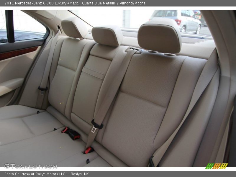 Quartz Blue Metallic / Almond/Mocha 2011 Mercedes-Benz C 300 Luxury 4Matic