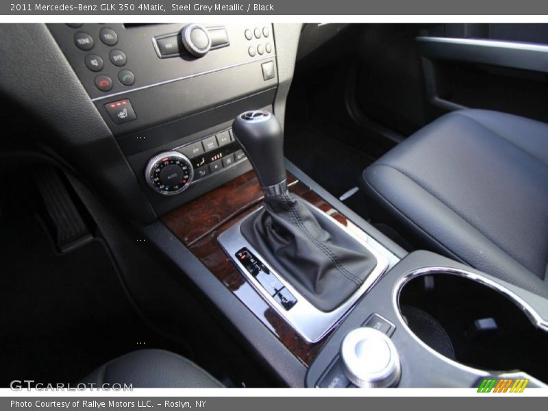 Steel Grey Metallic / Black 2011 Mercedes-Benz GLK 350 4Matic