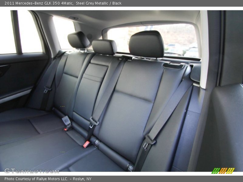 Steel Grey Metallic / Black 2011 Mercedes-Benz GLK 350 4Matic