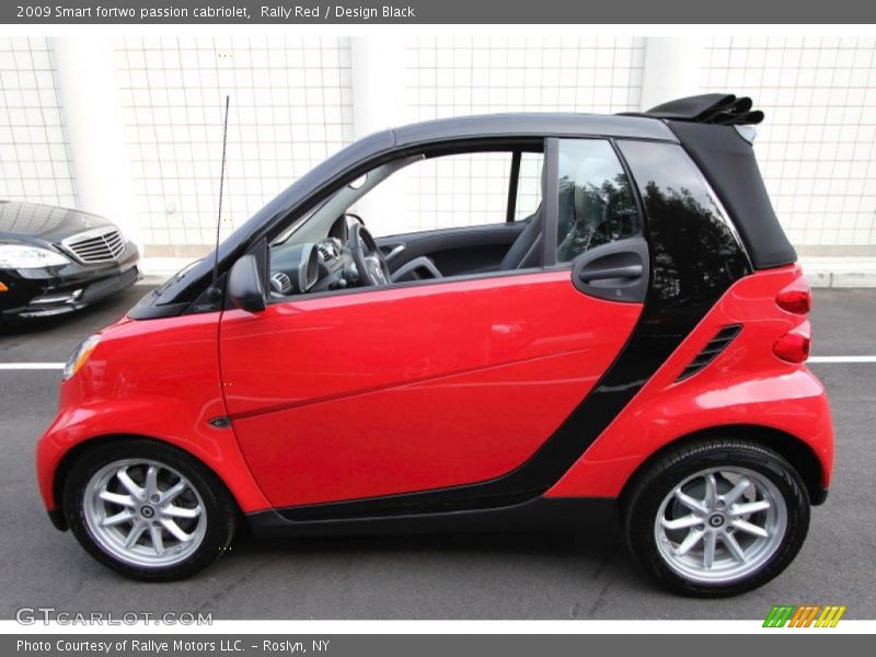  2009 fortwo passion cabriolet Rally Red