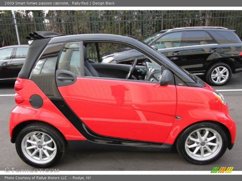  2009 fortwo passion cabriolet Rally Red