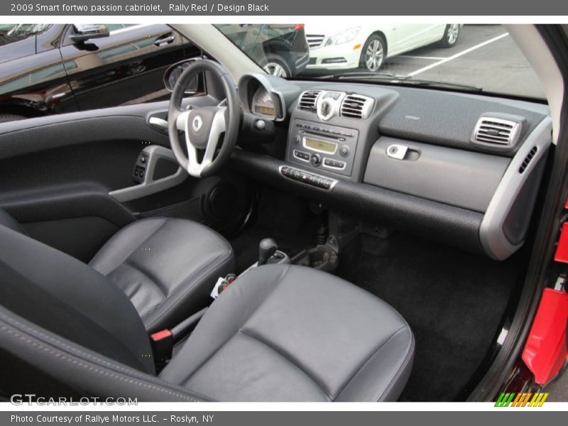 Dashboard of 2009 fortwo passion cabriolet