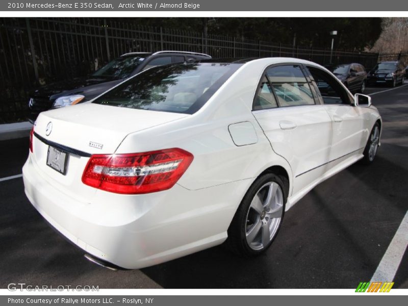 Arctic White / Almond Beige 2010 Mercedes-Benz E 350 Sedan