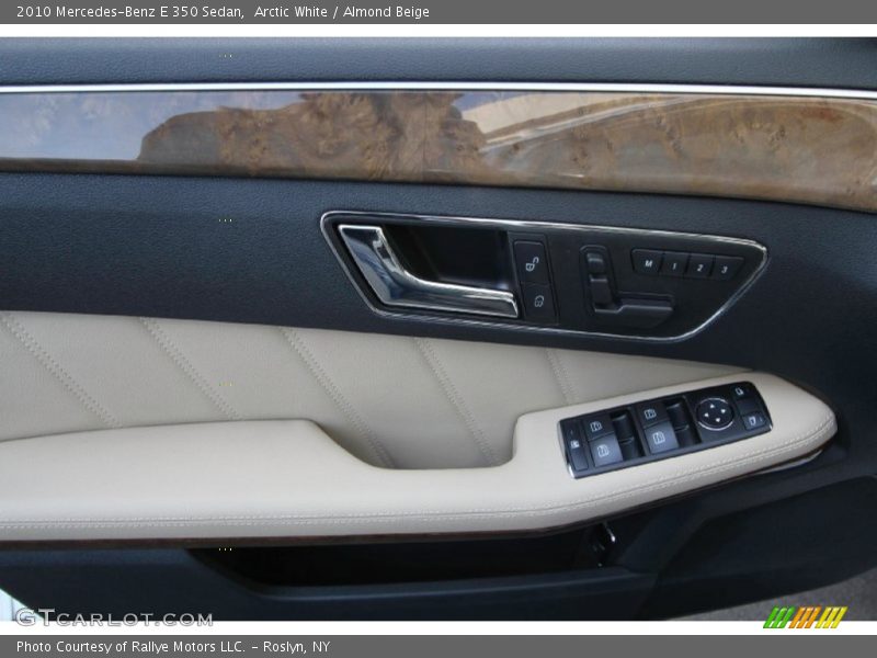 Arctic White / Almond Beige 2010 Mercedes-Benz E 350 Sedan