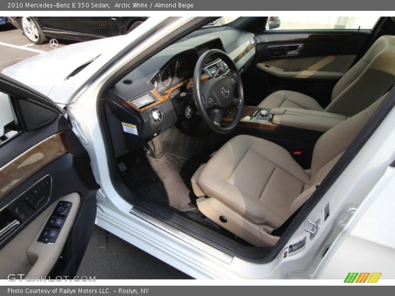 Arctic White / Almond Beige 2010 Mercedes-Benz E 350 Sedan