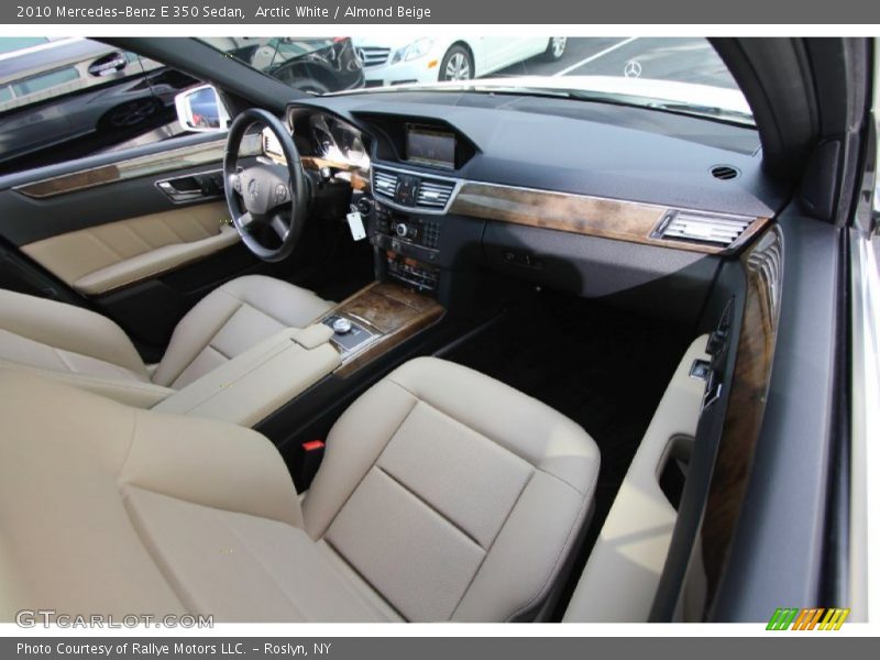 Arctic White / Almond Beige 2010 Mercedes-Benz E 350 Sedan