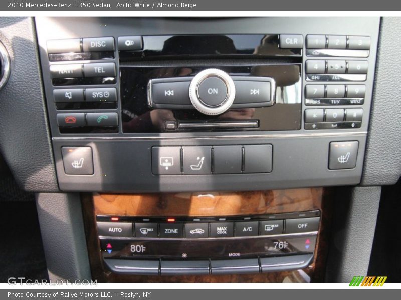Arctic White / Almond Beige 2010 Mercedes-Benz E 350 Sedan